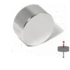 Neodymium Disc Magnet - 25mm X 15mm | N48