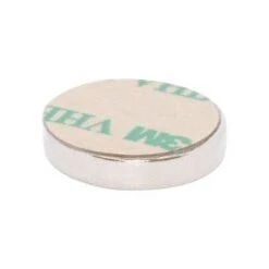 Self-Adhesive Neodymium Disc Magnet - 20mm X 4mm | N42 | Single-Sided 3M™ VHB™ F9472PC Adhesive