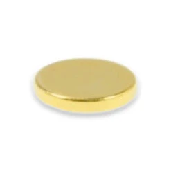 Neodymium Disc - 20mm X 3mm | Gold Coating