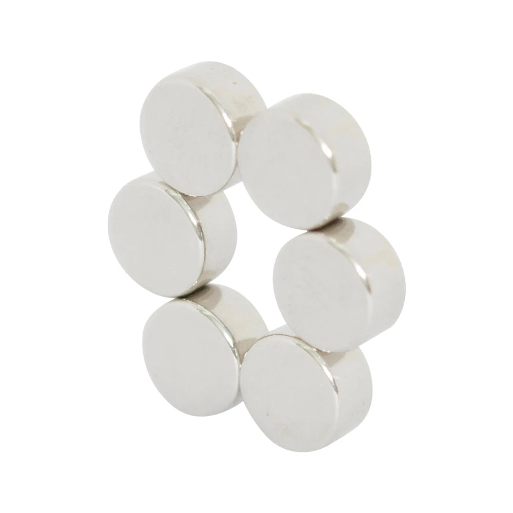 Neodymium Disc Magnet - 6mm X 3mm | N48H | High Temperature ≤120ºC | Diametrically Magnetised 1 Neodymium Disc Magnet - 6mm X 3mm | N48H | High Temperature ≤120ºC | Diametrically Magnetised