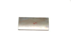 Neodymium Block Magnet | Partial Ovoid - 62mm X 29.1mm X (3mm-5.8mm) | Phosphorus Coating
