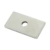 Neodymium Block Magnet - 25mm (L) X 12.5mm (W) X 3.5mm (H) With D4mm Hole | N42