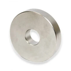 AMF Magnetics Sales Store 6 Neodymium Ring Magnet - 50mm (OD) X 15mm (ID) X 10mm (H) | N38 | Diametrically Magnetised
