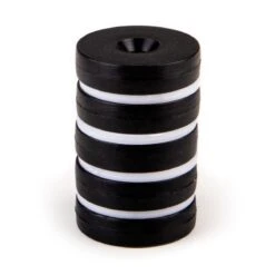 Neodymium Ring With Plastic Coating | 16.5mm (OD) X D4.5/D8.5mm (ID) X 6mm (H) | North Countersunk Face -AMF Magnetics Sales Store 23008BNth 2