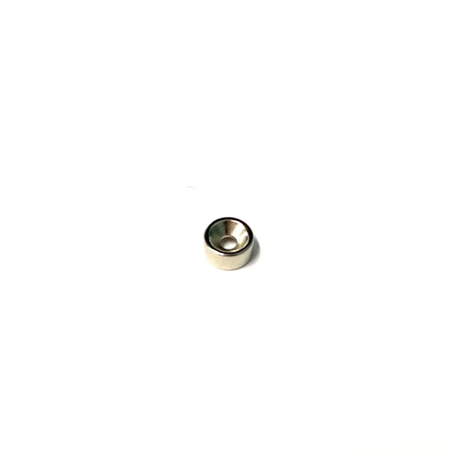 Neodymium Countersunk Ring Magnet - 6mm (OD) X 3mm (H) | Countersunk 4mm/2mm (ID) | N40 | Countersunk On Both Sides 1 Neodymium Countersunk Ring Magnet - 6mm (OD) X 3mm (H) | Countersunk 4mm/2mm (ID) | N40 | Countersunk On Both Sides