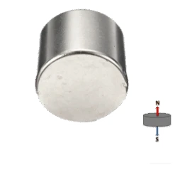 Neodymium Cylinder Magnet - 20mm X 20mm | N40