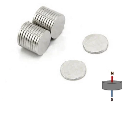 Neodymium Disc Magnet - 9.53mm X 0.79mm | N52 1 Neodymium Disc Magnet - 9.53mm X 0.79mm | N52