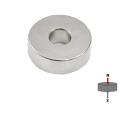 Neodymium Ring Magnet - OD25mm X H10mm X ID10mm | N35