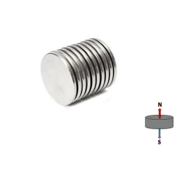 Neodymium Disc Magnet - 15mm X 2mm | N42 1 Neodymium Disc Magnet - 15mm X 2mm | N42
