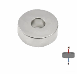 Neodymium Ring Magnet - OD76.2mm X H12.7mm X ID25.4mm | N35