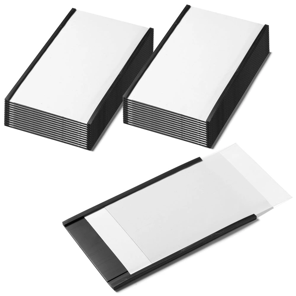 Magnetic Label Holder C-Channel Set – 150mm X 76mm X 1.1mm | Includes Plastic Cover And Insert Card 4 Magnetic Label Holder C-Channel Set – 150mm X 76mm X 1.1mm | Includes Plastic Cover And Insert Card - Image 4