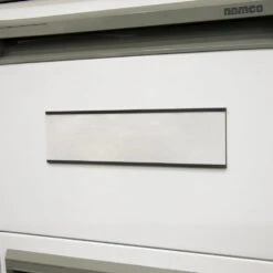 Magnetic Label Holder C-Channel Set – 200mm X 55mm X 1.1mm | Includes Plastic Cover And Insert Card