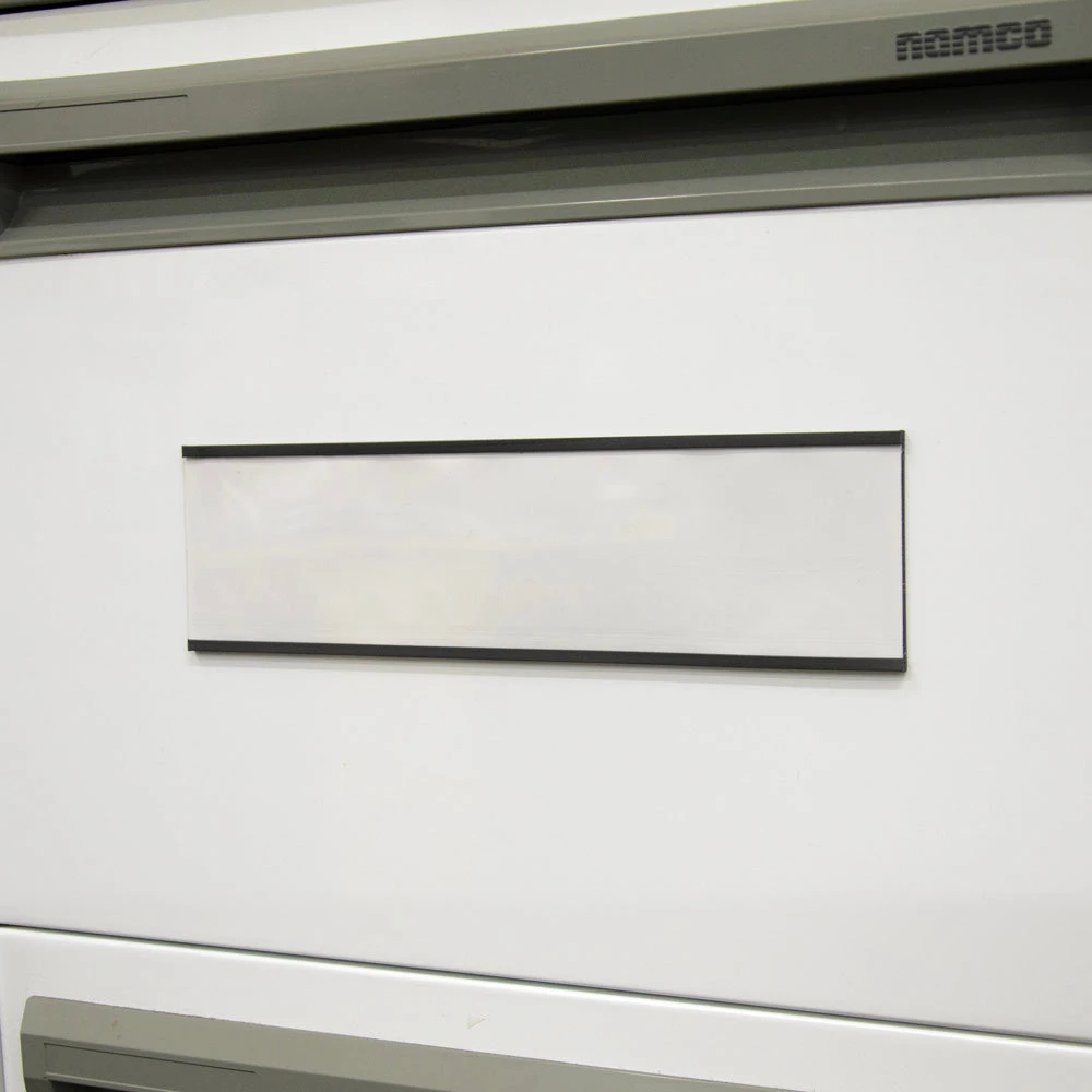 Magnetic Label Holder C-Channel Set – 200mm X 55mm X 1.1mm | Includes Plastic Cover And Insert Card 1 Magnetic Label Holder C-Channel Set – 200mm X 55mm X 1.1mm | Includes Plastic Cover And Insert Card