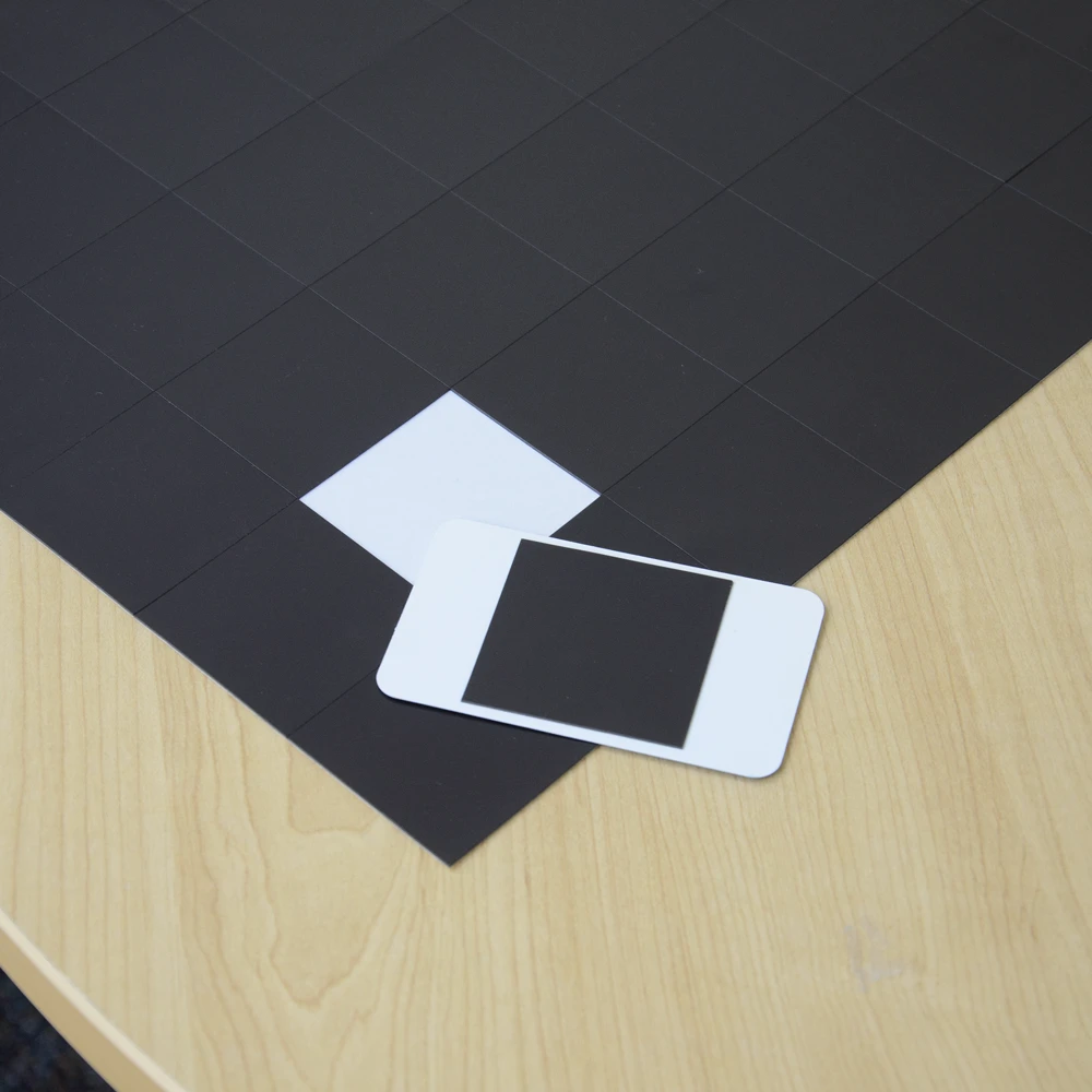Self-Adhesive Magnetic Patches | 50mm X 50mm X 0.6mm | 1,000 Patches Per Pack 2 Self-Adhesive Magnetic Patches | 50mm X 50mm X 0.6mm | 1,000 Patches Per Pack - Image 2