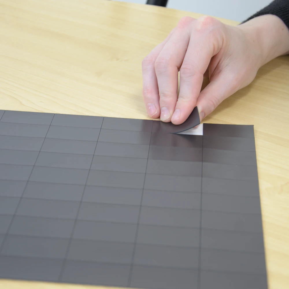 Self-Adhesive Magnetic Patches | 20mm X 40mm X 0.8mm | 1,000 Patches Per Pack 2 Self-Adhesive Magnetic Patches | 20mm X 40mm X 0.8mm | 1,000 Patches Per Pack - Image 2