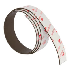 Neodymium Magnetic Strip - 25mm X 1.5mm | 1 Metre | 3M Adhesive Tape