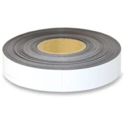 White Magnetic Tape - 50mm X 0.6mm | 120m ROLL