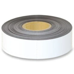White Magnetic Tape - 90mm X 0.8mm | 30m ROLL