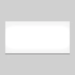 White Magnetic Label - 200mm X 100mm X 0.8mm | Non-Rewritable