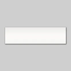 Rewritable White Magnetic Label - 210mm X 57mm X 1mm