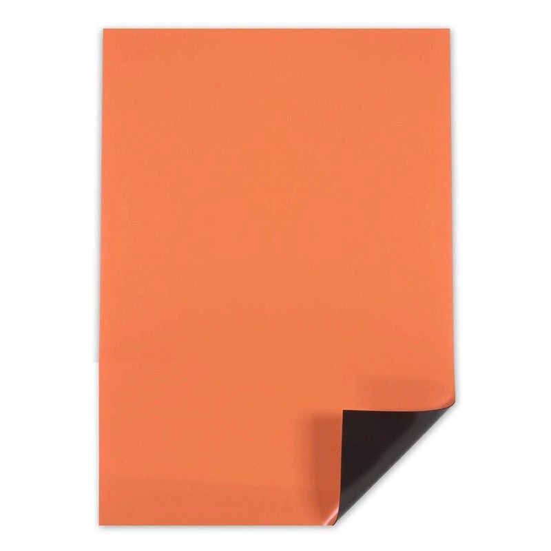 A4 Orange Magnetic Sheet | 297mm X 210mm | 0.8mm Thick 1 A4 Orange Magnetic Sheet | 297mm X 210mm | 0.8mm Thick