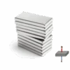 Neodymium Block Magnet - 25.4mm X 12.7mm X 3.175mm | N45