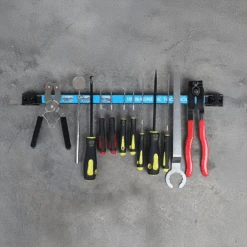 Magnetic Tool And Knife Rack With Detachable Wall Brackets | 18 Inches