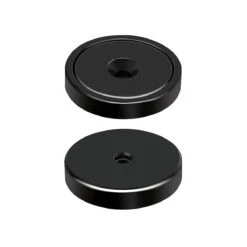 Neodymium Countersunk Pot Magnet With Black Epoxy Coating | D32mm X 8mm | Black Epoxy Coating | Rust Resistant -AMF Magnetics Sales Store AMFYPA32X 8