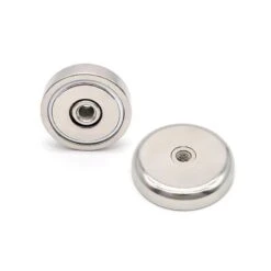 Neodymium Pot Magnet - Diameter 36mm X 7.6mm | M4 Internal Thread