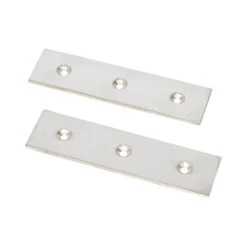 Rectangular Stainless Steel Bars For Grate Magnet Frame | 150mm X 40mm X 5mm | SOLD PER PAIR