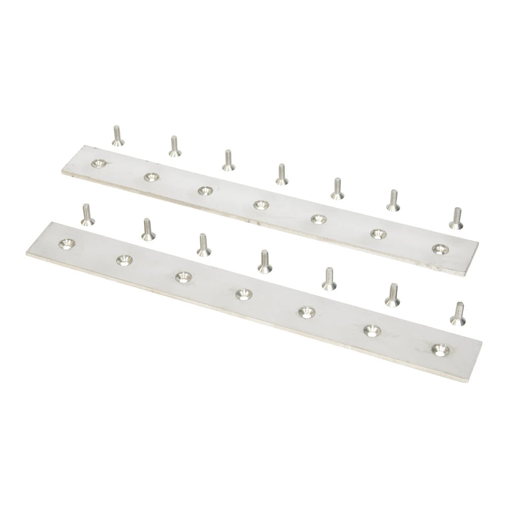 Rectangular Stainless Steel Bars For Grate Magnet Frame | 350mm X 40mm X 5mm | SOLD PER PAIR 2 Rectangular Stainless Steel Bars For Grate Magnet Frame | 350mm X 40mm X 5mm | SOLD PER PAIR - Image 2