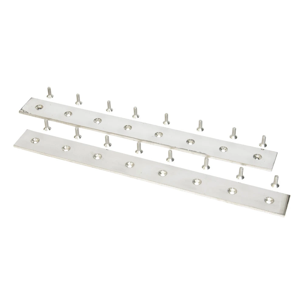 Rectangular Stainless Steel Bars For Grate Magnet Frame | 400mm X 40mm X 5mm | SOLD PER PAIR 2 Rectangular Stainless Steel Bars For Grate Magnet Frame | 400mm X 40mm X 5mm | SOLD PER PAIR - Image 2