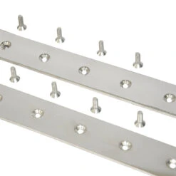 Rectangular Stainless Steel Bars For Grate Magnet Frame | 400mm X 40mm X 5mm | SOLD PER PAIR 8 Rectangular Stainless Steel Bars For Grate Magnet Frame | 400mm X 40mm X 5mm | SOLD PER PAIR -AMF Magnetics Sales Store DSC3383