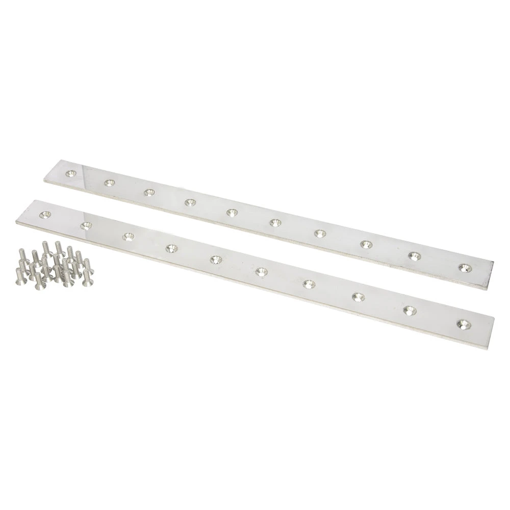 Rectangular Stainless Steel Bars For Grate Magnet Frame | 500mm X 40mm X 5mm | SOLD PER PAIR 2 Rectangular Stainless Steel Bars For Grate Magnet Frame | 500mm X 40mm X 5mm | SOLD PER PAIR - Image 2