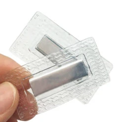 Sew-in Stitchable Rectangular Magnetic Buttons - 20mm X 10mm X 2mm | Sold Per Pair