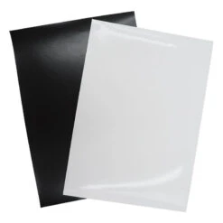 AMF Magnetics Sales Store 16 A3 Magnetic Sheet | 297mm (W) X 420mm (L) X 0.6mm (T) | White Gloss PVC