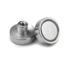 Female Thread Neodymium Pot Magnet - Diameter 20mm X 15mm