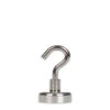 Neodymium Pot Magnet With Threaded Hook - 20mm Diameter X 37mm