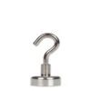 Neodymium Pot Magnet With Threaded Hook - 25mm Diameter X 42mm
