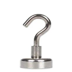 Neodymium Pot Magnet With Threaded Hook - 48mm Diameter X 70mm -AMF Magnetics Sales Store amfype48 1