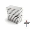 Neodymium Block Magnet - 20mm X 8mm X 2mm | N42