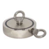 Neodymium Fishing Magnet With M12 Threaded Eyelet - 136mm Diameter X 92mm