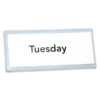 Magnetic Card Holder 110mm X 50mm X 0.7mm | White