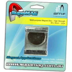 Magnetic Disc Medium Strength 30mm X 5mm