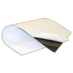 Self-Adhesive Steel Magnet Holding Sheet | White | 620mm X 0.8mm X 1m