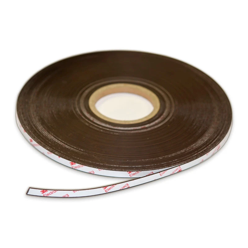 Self-Adhesive Magnetic Tape - 10mm X 1.5mm | 30m Roll | PART B 1 Self-Adhesive Magnetic Tape - 10mm X 1.5mm | 30m Roll | PART B